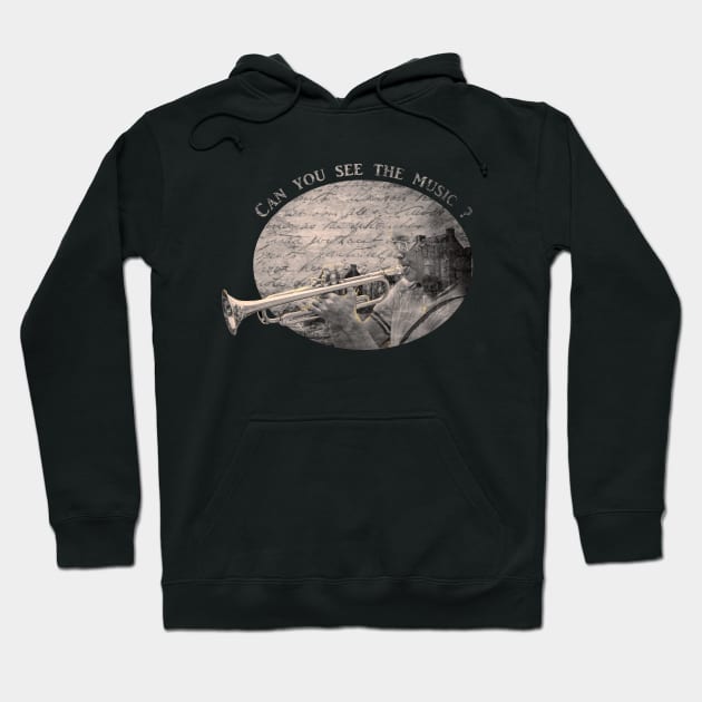 Can You See The Music? Hoodie by SteveKight